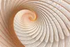 3d Wallpaper 3d Geometric Art Spiral Texture Murale Soggiorno Camera da letto Sfondo Decorazione murale Carta da parati