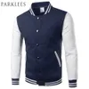 Classic Navy Blue Varsity Jacket Menwomen 2017 Autumn Mens Fashion Fleece College Baseball Jackets Bomber Veste Homme XXXL7981153