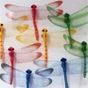 Bunte 3D-Magnet Pin Insekten Garten-Dekoration im Freien Yard-Blumen-Topf-Dekor-Libelle Hausgarten-Werkzeug yq00956