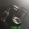 New 45 90 degree Quartz Banger Nail with Spinning Carb Cap and Terp Pearl Female Male 10mm 14mm 18mm For Glass Bongs