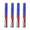 Großhandels-Neuer hochwertiger U S Tour Oversize Jumbo Golf Single PU Putter Grip Slim 2.0 3.0 US-Amerika-Flagge Rot Weiß Blau