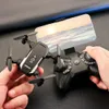 KK8 4K HD Wi -FI FPV Foldable Mini Drone Toy Weź PO przez gesty trajektoria lotu Filtr Piękna Wysokość trzymaj 360 ° Flip Quad8731030