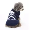 Hondenkleding voor Halloween kerst rendier sneeuwvlok pompoen schedel puppy huisdier kostuums kleding gebreide bovenkleding jas trui xD21582