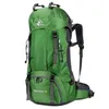 NOVO 60L 50L MECHÃO DE CAMPAGEM DE CAMPAGEM 60L 50L Mochilhas de montanhismo de montanhismo de viagens Bolsas esportivas de escalada Sacicha de mochila