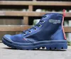 Sıcak Satış-M Palabrousa Erkekler Yüksek Üst Ordu Askeri Ayak Bileği Çizmeler Tuval Sneakers Rahat Ayakkabılar Adam Kaymaz Spor Shoesl