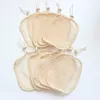 Pruikpappen voor het maken van paardenstaarthaarden Beige kleur hoogwaardige haaraccessoires 5 stks/lot