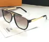 Óculos de sol Mascote Masculino de Luxo Ouro/Ouro Preto Sonnenbrille Óculos de Sol de Designer de Luxo Óculos Clássicos Novo com caixa