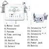 4 in 1フェイシャル皮膚剥離機水酸素ジェットピール注入機マイクロデマブレーションスキンディープクリーニング装置7125216