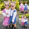 Kinderkleding Baby Meisjes Kant Jarretel Rok Kleding Sets Kinderen Lange Mouwen Top Mini Jurken Pakken Lente Herfst Kleding Set D827