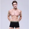 Moda-Mens Underwear Boxers Underpants Algodão Respirável Impressão Couving Roupa 4 Peças Muito Homens Múltiplos Cores Cores Superpes Frete Grátis