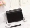 고품질 플랩 가방 고급 디자이너 핸드백 SUNSET 원래 가죽 여성 어깨 가방 패션 중간 crossbody 가방