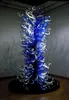 Murano Style Glass Flower Floor Lampen Loft Design Modern Blown Glass Sculpture Leding Led Standing Light for Hotel Luxury