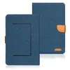 Universal Flip Stand Pu Leather Tablet Cases för iPad 10 10.2 Mini 6 Pro 9.7 Samsung Galaxy Tab 7 8 9 10 tum kortplats Kickstand Telefonfodral
