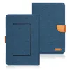 Universal Flip Stand Leather Tabletbers для iPad 10 10.2 Mini 6 Pro 9,7 Samsung Galaxy Tab 7 8 9 10 -дюймовый слот для карты.