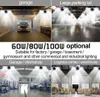 Deformable E26/E27LED Garage Workshop LED Bulbs IP65 Waterproof and leakage proof Lighting Industrial 85-265V Ceiling Lamp for Warehouse MS001