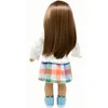 One-Piece16 ~ 18 polegadas boneca roupas acessórios vestido camisola de brinquedos do presente do partido criança - 18 polegadas American Girl roupas de boneca
