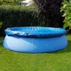 Couverture de piscine de grande taille, support en tissu, couverture de piscine gonflable, couche anti-poussière ronde PE pour jardin extérieur 8495629