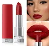 Sace Lady Silky Matte Lipstick Make Waterdichte 9 Kleuren Pigmented Lip Stick Langdurige Lippen Make-up Naakt Beauty Cosmetica