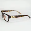 2021New petite taille femmes belles lunettes optiques cadre spécial Style Baroque dimensionnel doré Rose sculpture décoration