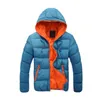 Luxury Men's Winter Jacket Fashion Red Parka Men Hooded Down Jackets Thick Warm Coats Male Coat 3XL 50