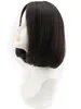 10A Grade mänskligt hår svart färg Bästa Sheitels 4x4 Silk Top Jewish Wigs Finest European Virgin Hair Bob Kosher Paryker Gratis frakt