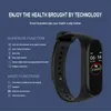 M4 écran couleur bracelet intelligent moniteur de fréquence cardiaque traqueur d'activité physique bande intelligente pression artérielle musique télécommande meilleure qualité