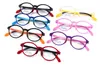 VENTA CALIENTE marcos ópticos para niños 2019 venta al por mayor marca anteojos estilo de moda retro oval marco de metal gafas niños gafas