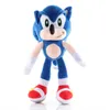 28cm Sonic Plush Toys Sonic the Hedgehog Farmed Animals Dolls Hedgehog Sonic Knuckles L'échidna en peluche en peluche toys 299h