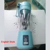 Taşınabilir USB Elektrik Meyve Meyve Sağı Araçları Elde Taşınan Sebze Meyve Makinesi Maker Blender Şarj kablosu ile Yapım Kupası BH1741 TQQ En İyi Kalite