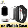 Apple Watch Case PCのクリアプロテクターカバーIWATCHシリーズ5 4 3 2 44mm 40mm 42mm 38mm正面覆われたケースezeso