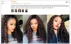 250 Perruques de cheveux humains avant en densité de densité pour les femmes Naturel Black Curly Lace Front Perruque avant Perruque brésilienne frontale cueillie REMY5150410