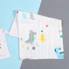 NIEUW 25 * 50 GAUZE KATOEN BABY Zakdoek Vierkant Badhanddoek Gewaden Musin Baby Face Wipe Cloth Sexy