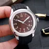 Men automatic mechanical watches classic style 43mm full stainless steel strap wristwatches sapphire super luminous