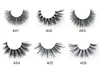 5 paires Mink Fals Cils se désordonner les cils doux naturels pour les yeux faits à la main épais 9310713