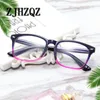 Wholesale-ZJHZQZ Retro Round Flat Mirror Glasses classic Frame Full Rim Small Fresh Glass A Light Clear Eyeglasses Frames