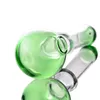 2023New Glass Oil Burner Pipes Colored Mini Smoking Handle Tobacco Burner Dabber Rig