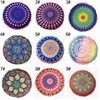 Almofada redonda Pillow capas impressas Mandala fronha decoração do sofá Capa de Almofada Início Andar Assento Digital Printing Pillowcase BH2940 TQQ