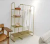 Porte-vêtements Meubles de chambre à coucher étagères en tissu simples suspendus étagère à vêtements nord Europe chapeau sac étagères de rangement