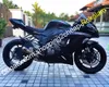 För Kawasaki Ninja ZX636 13 14 15 16 18 ZX6R ZX-6R 2013 2014 2017 2018 ZX 6R Svart Sportbike Anpassade motorcyklar Fairing (formsprutning)