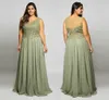 Stunning Plus Size Lace Mother of the Bride Dresses Sheer Scoop Neck Sequined Evening Gowns A-Line Floor Length Long Chiffon Mother's Dresses