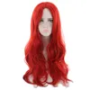 Long Curly Hair Wigs Carve Fluffy Fashion Big Wavy Synthetic Wig Caps Wholesale