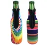 330ml Portabottiglie portatili in neoprene per bottiglie di birra Manicotti isolanti Coperchio portabottiglie Mantiene la birra fredda Mani calde Classico extra spesso cucito F