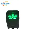 高品質6x18W RGBWA UV 6in1 WiFi電池式アップライトワイヤレスDMX LEDパーティーアップライト