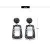 2019 boucles d'oreilles en cuir imprimé serpent blanc pour femmes offre spéciale bohème imprimé léopard goutte boucle d'oreille bijoux en gros