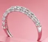 Großhandels-Silber-Hochzeitsringe aus 925er-Sterlingsilber für Frauen, lila-roter künstlicher Diamant-Verlobungsring, Sternschmuck. 20 % Rabatt auf Ulove J029