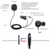 Fashion Wireless Bluetooth Car Kit 3,5 mm AUX Musikempfänger Freisprech-Bluetooth-Kit mit USB-Autoladegerät für iPhone Android