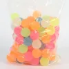 100st High Bounce Rubber Ball Luminous Small Bouncy Ball Pinatas barn Toy Party Favor Bag Glow In the Dark8353436