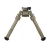 Tático ACI BT Industries BT10 LW17 V8 Atlas Bipod QD Tático Bipé ajustável de 6,5 - 9 polegadas com liberação rápida