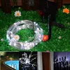 BRELONG Solar Light String, 16.5FT 5M 50 LED Light with Transparent Tube Fairy Light Waterproof Outdoor Wedding Party Christmas Decoration