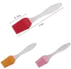 Beurre Brosse Silicone Résistant À La Température Beurre Brosses Huile Cuisson Pâtisserie Gril Alimentaire Pain Brosse À Badigeonner Ustensiles De Cuisson Cuisine À Manger Outil lsk106